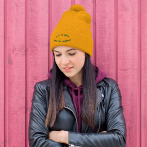 Tuque à Pompon - Couleurs claires