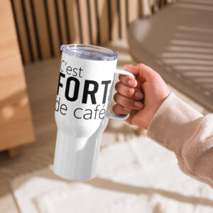 Tasse de voyage avec anse