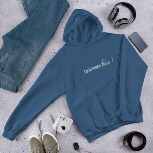 Pull à capuche - J'ai la franco-folie - brodé