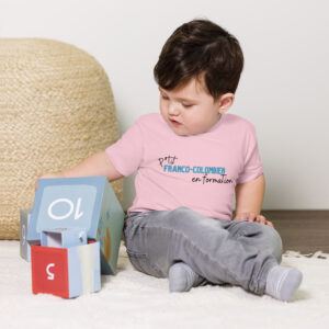 T-shirt pour Enfant "Franco-Colombien" - Couleurs claires