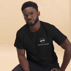 Unisex classic tee / En francais s'il vous plait Noir & Nuance